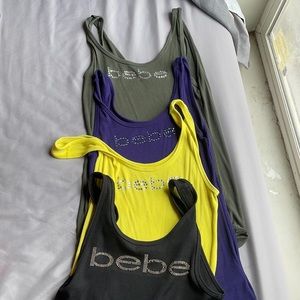 Bebe tank top size M